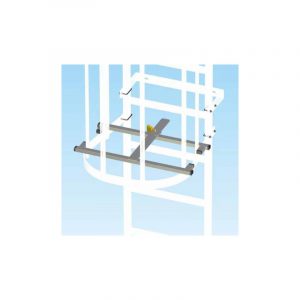 Griglia anti intrusione per scale con gabbia