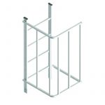 Modulo sbarco laterale scala gabbia da m 1,30 dx / sx