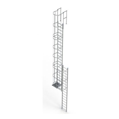 Scala con gabbia modello C