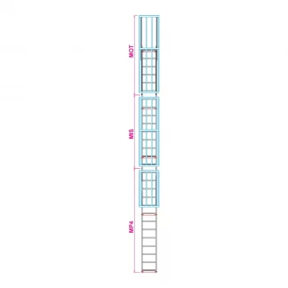 Scale con gabbia 4047 configurazione 21