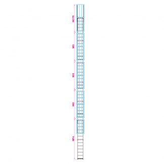 Scale con gabbia 4047 configurazione 38